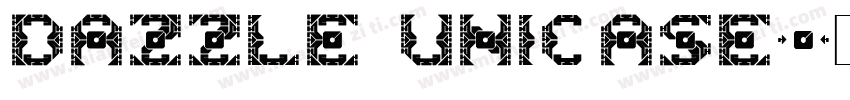 Dazzle Unicase字体转换